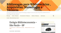 Desktop Screenshot of bibliovagas.com.br